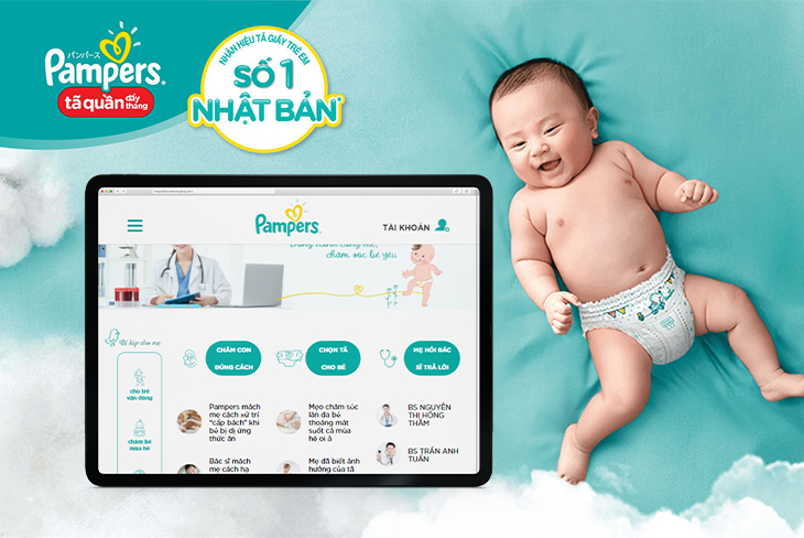 Pamper thiết kế website tại Cánh Cam ảnh 2