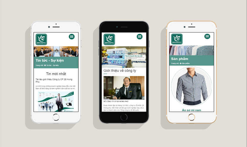 Hưng Phú 28 thiết kế website tại Cánh Cam ảnh 7
